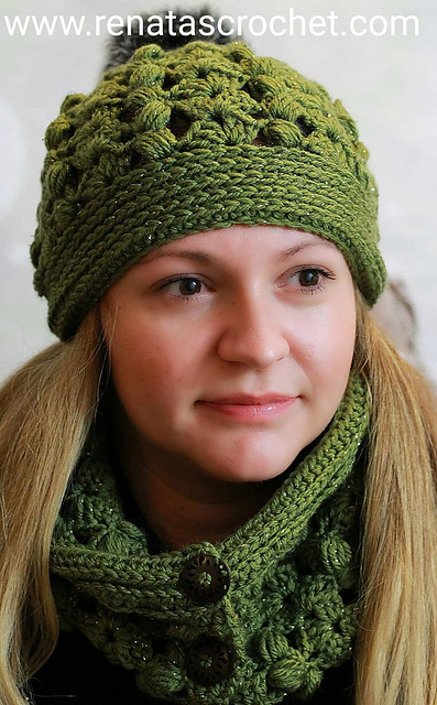 Whitney beanie and scarf