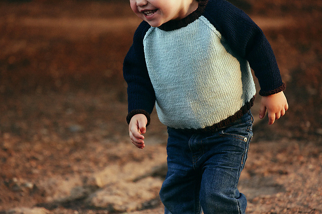 Tot Lot #3: Colorblock Raglan Pullover