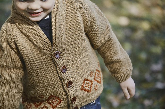 Tot Lot #12: Shawl Collar Cardigan