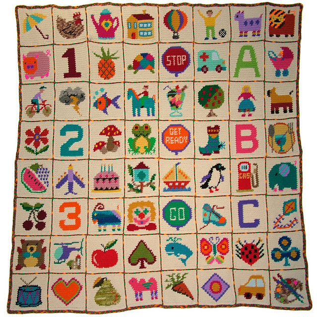 Children's Tapestry Rug (afghan)