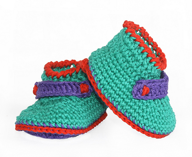 Crochet Baby Booties/Shoes