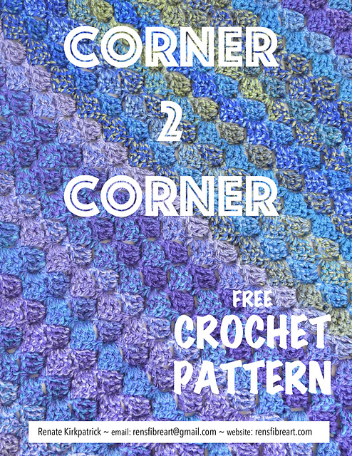 Corner to corner rug (afghan)
