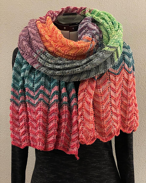 Advent shawl