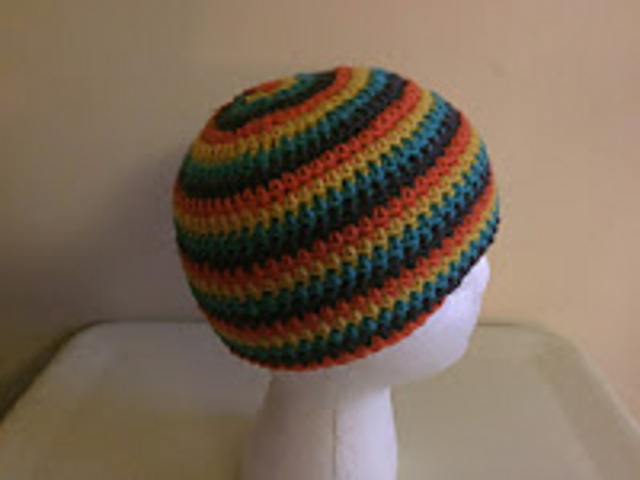 Spiral Hat With 4 Colors