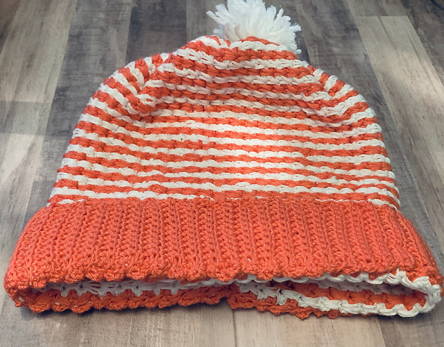 Coral Bunny Hat