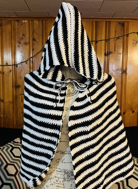 Black And White Cape