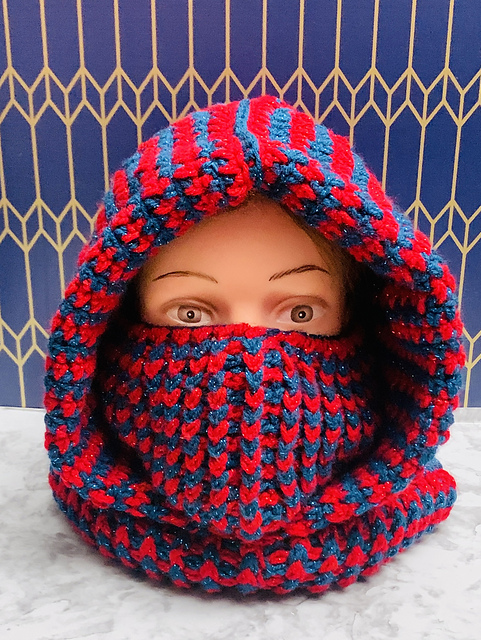 Ravelry: TurtleNeck Hoodie pattern by Jasmine Kennon