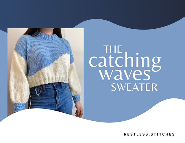 Catching Waves Sweater