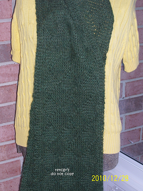 Tunisian Knits and Purls are Diamond