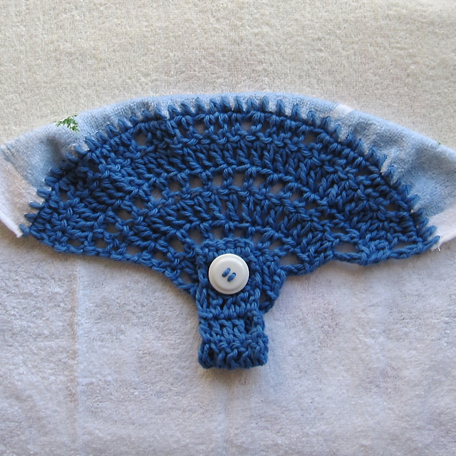Crochet Topped Towels