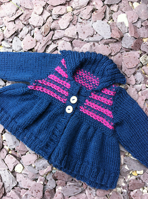 Design One - Collared or hooded cardigan