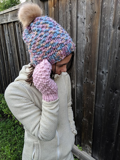 Wild Raspberry Toque