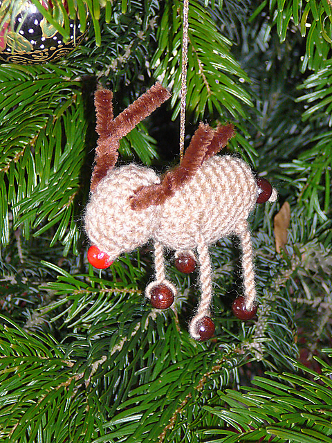 Reindeer Christmas Ornament
