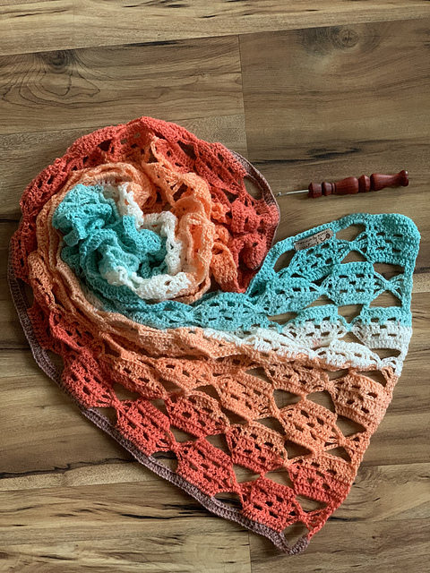 Ravelry: Shining Star Wrap pattern by Momma by Grace Creations