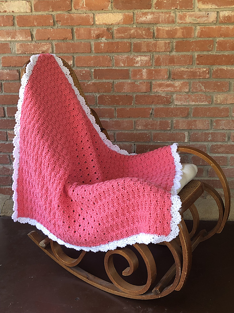 Charming Shells Baby Blanket