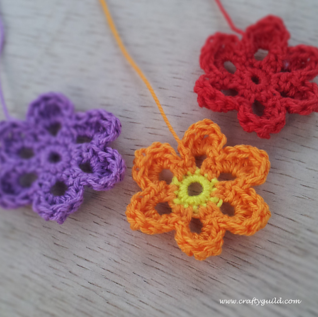 Cute Crochet Flowers