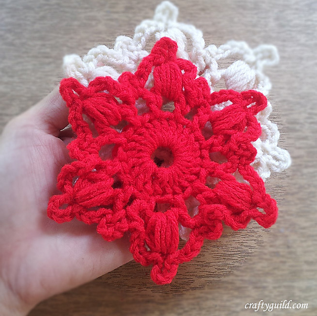 Crocheted Snowflake #2