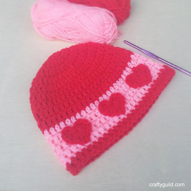 Courtney's Baby Valentine Hat