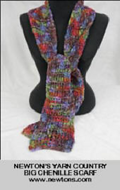 Big Chenille Scarf