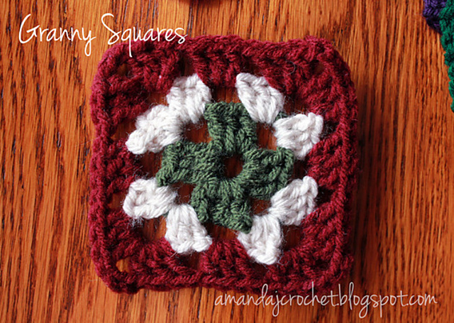 Bohemian Granny Square Motif