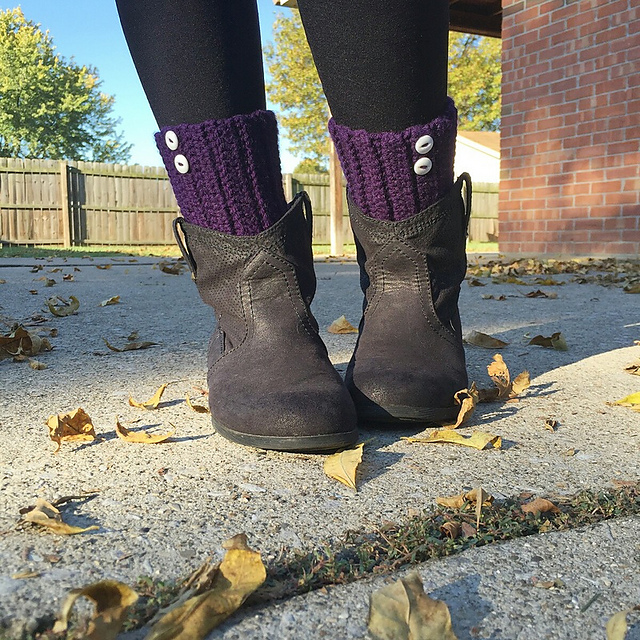 Easy Ribbed Boot Cuffs