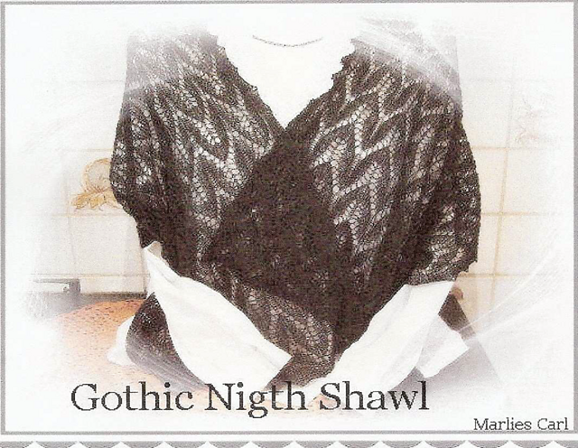 Gothic Night Shawl