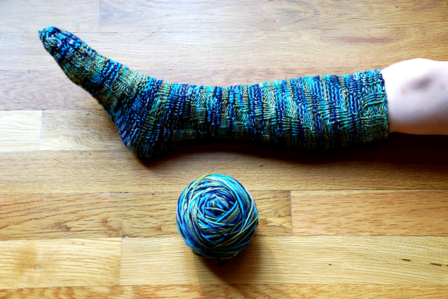 Whimsical Winter Spiral Socks for Kids