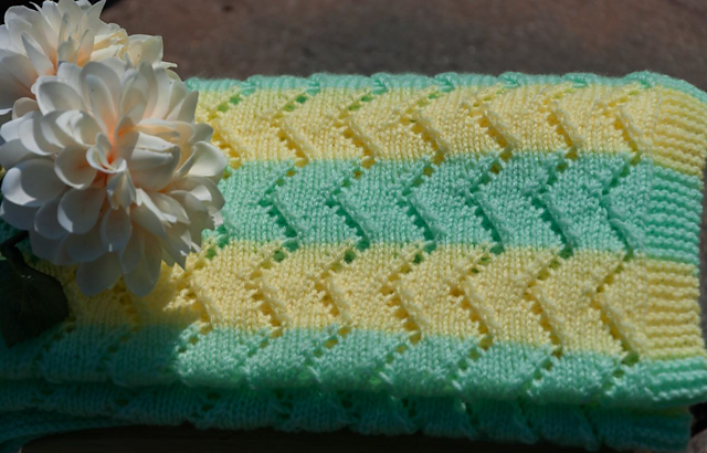 Pretty Simple Baby Blanket