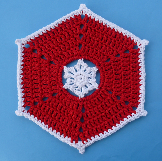 Snowflake Dishcloth