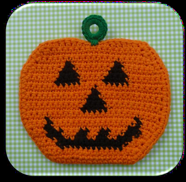 Happy Halloween Potholder Set
