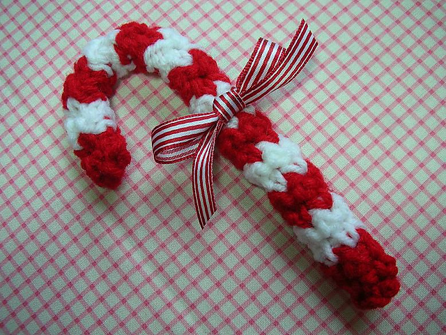 Candy Cane Christmas Ornament