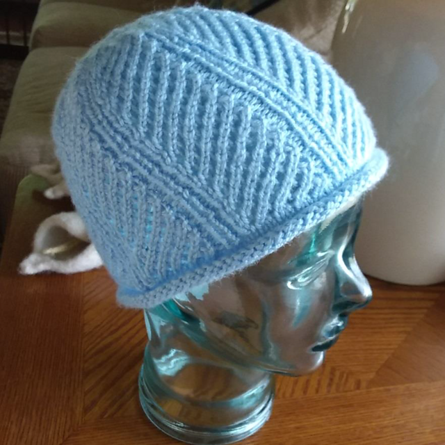 Eyelet Lattice Chemo Cap