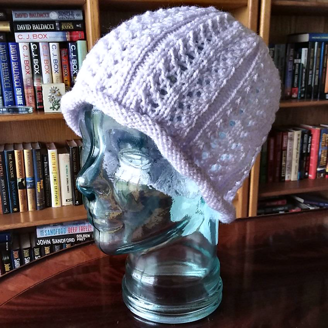 Faggoted Lace Chemo Cap
