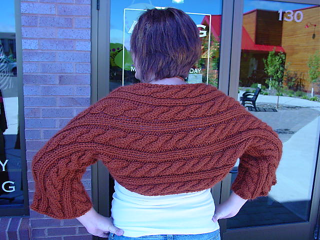 Misti Alpaca Cable Shrug