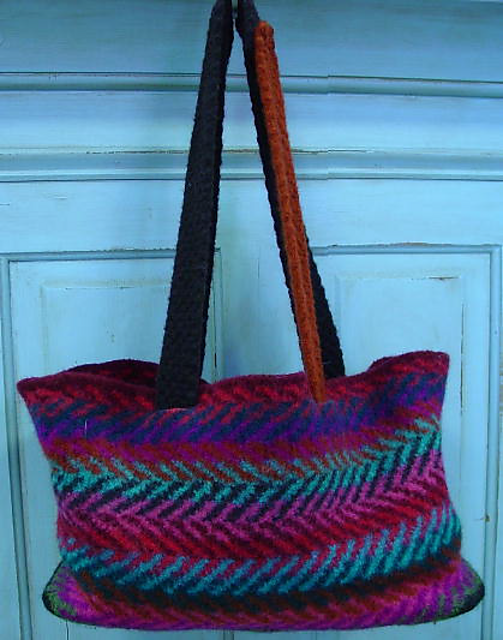 Totally Groovy Knitting Bag