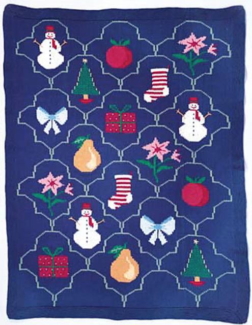 Holiday Visions Afghan
