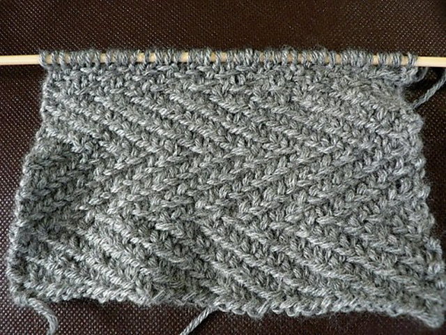 Herringbone scarf