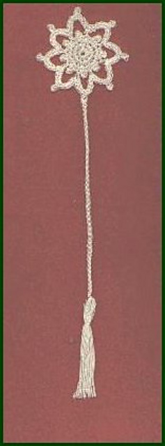 Snowflake bookmark