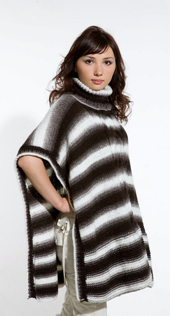 Fanatic Cabled Poncho