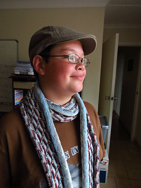 Sezela Vertical Stripe Scarf