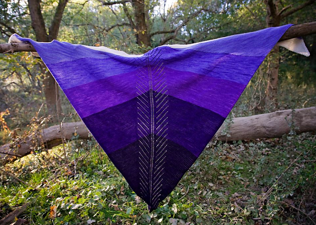 Wisteria Fairy Shawl
