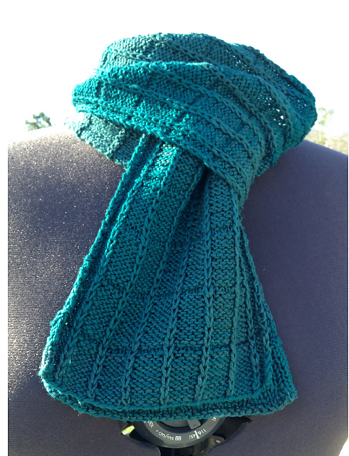 Spencer's Chessboard Scarf