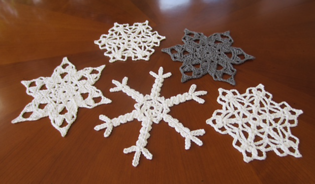 Three Snowflakes