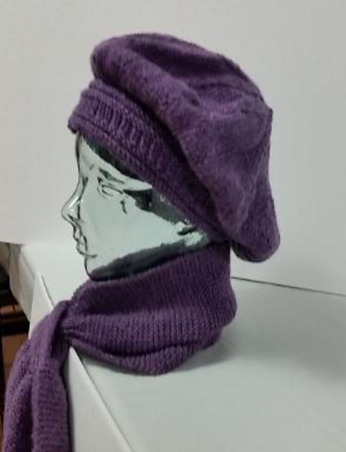 Cathy's Knit Beret Hat