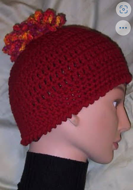 Suzie's Chrysanthemum Cap