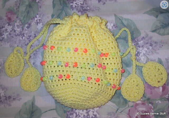 Suzie's Beaded Easter Bag