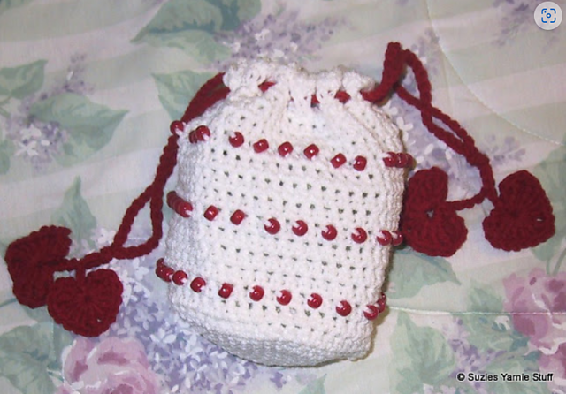 My Beaded Valentine Bag