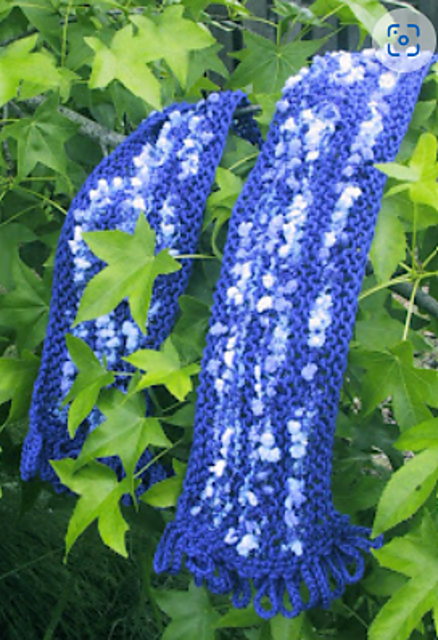 Super Bulky and Worsted Weight Scarf