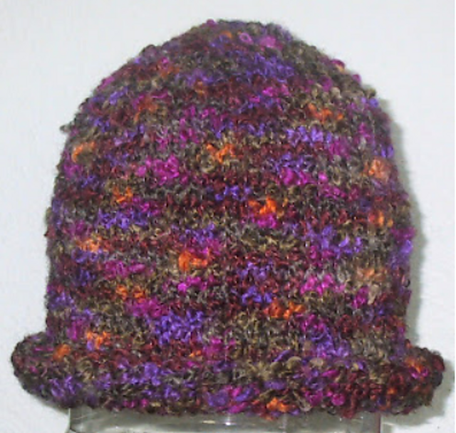 My Boucle Rolled Brim Hat
