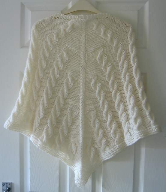 Full Cable Shawl